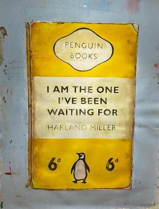Harland Miller, I Am The One I've Been Waiting For, 2019 contemporary Print by the British Artist.