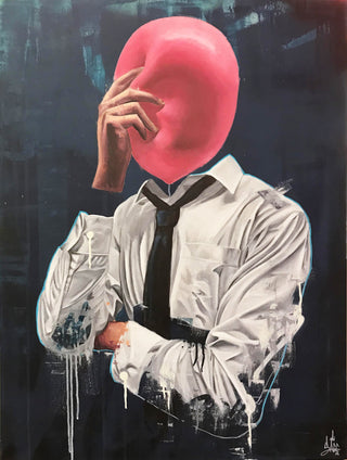 Sage Barnes, Pressure #3, 2017 contemporary Painting by the American Artist.