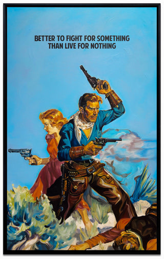 The Connor Brothers, Better To Fight For Something, 2025 contemporary Painting by the British Artist.