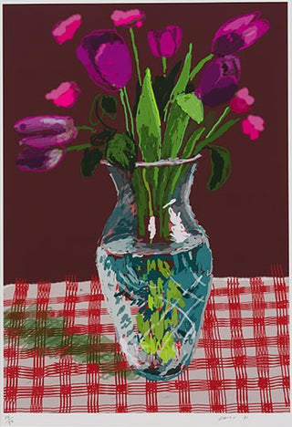 16th March 2021, Tulips in a Cut Glass