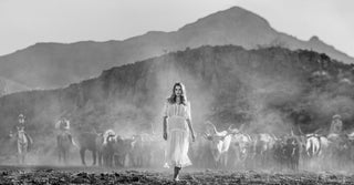 David Yarrow, Cowgirl, 2024 contemporary Print by the British Artist.
