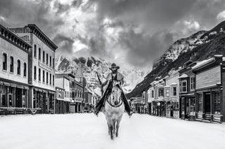 David Yarrow, Go West Young Man, 2021 contemporary Print by the British Artist.