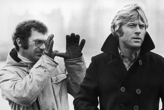 Terry O'Neill, Robert Redford and Sydney Pollack, New York, 1974 contemporary Works on Paper by the British Artist.