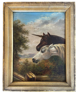 The Connor Brothers, My Little Pony, 2025 contemporary Painting by the British Artist.