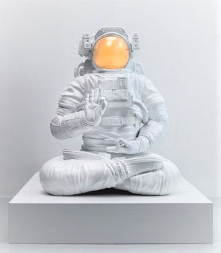 Joseph Klibansky, White Universe, 2019 contemporary Sculpture by the Dutch Artist.
