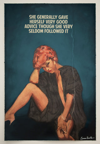 The Connor Brothers, She Generally Gave Herself Good Advice, 2021 contemporary Print by the British Artist.