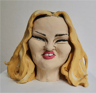 Wilfrid Wood, Madonna, 2020 contemporary Sculpture by the British Artist.