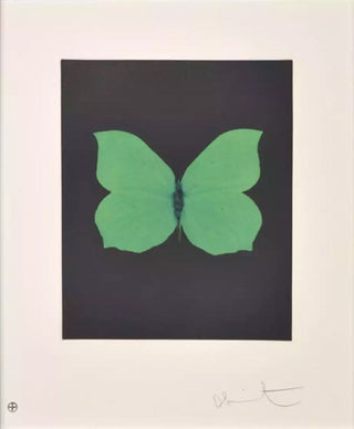 Damien Hirst, Butterfly (Tribulation), 2009 contemporary Print by the British Artist.