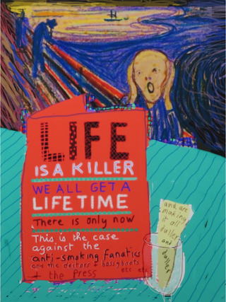 David Hockney, Life, 2012 contemporary Print by the British Artist.
