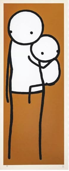 Stik, Single Mum, 2011 contemporary Print by the British Artist.