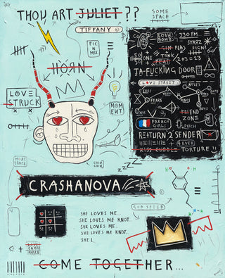 Ross Muir, Crashanova, 2024 contemporary Painting by the British Artist.