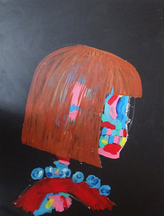Bradley Theodore, Anna, 2017 contemporary Painting by the Caribbean Artist.