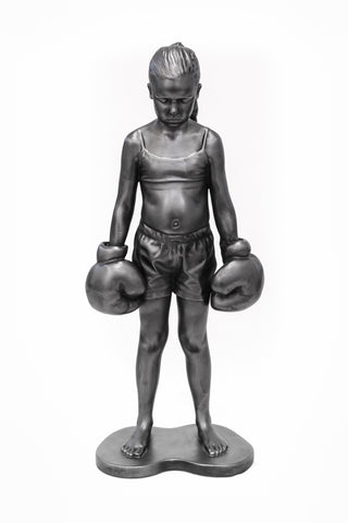 Schoony, Half Size Bruiser (Graphite), 2021 contemporary Works on Paper by the British Artist.