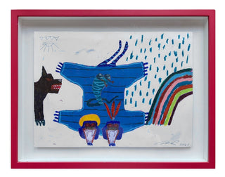 Jordy Kerwick, Untitled, 2023 contemporary Works on Paper by the Australian Artist.