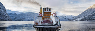 David Yarrow, The Girl on the Ferry (Colour), 2025 contemporary Print by the British Artist.