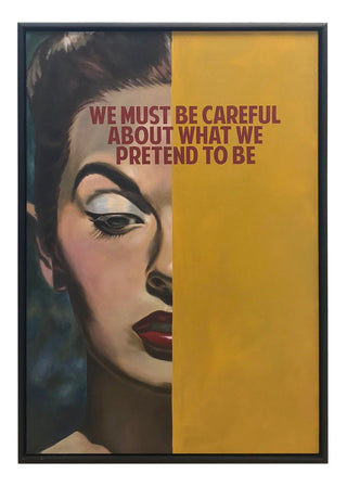 The Connor Brothers, We Must Be Careful, 2018 contemporary Painting by the British Artist.