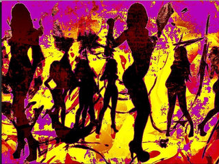Lincoln Townley, Purple Haze, 2018 contemporary Print by the British Artist.