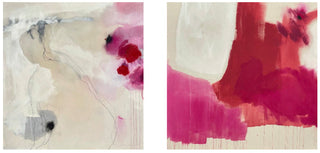 Melissa Herrington, Fire Lotus, 2022 contemporary Painting by the American Artist.