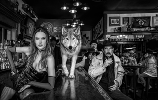 David Yarrow, Kochevars, Crested Butte, 2024 contemporary Print by the British Artist.