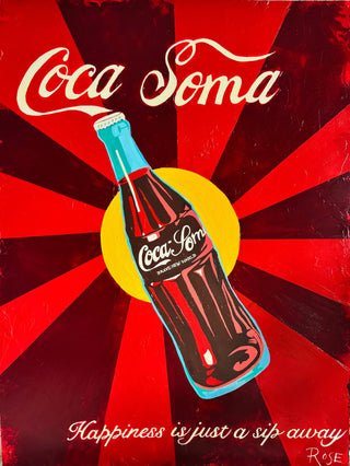 Charlotte Rose, Brave New World Coke, 2025 contemporary Print by the British Artist.