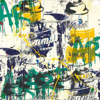 Mr Brainwash, Pop Scene, 2020 contemporary Print by the French Artist.
