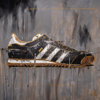 John Charles, Adidas NHS, 2022 contemporary Painting by the British Artist.