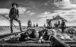 David Yarrow, 3:10 to Yuma, 2020 contemporary Print by the British Artist.