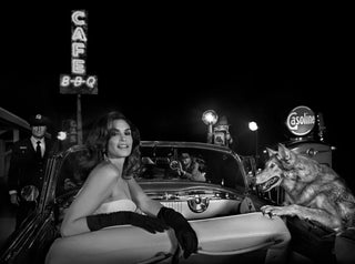 David Yarrow, The Daily News, 2021 contemporary Print by the British Artist.