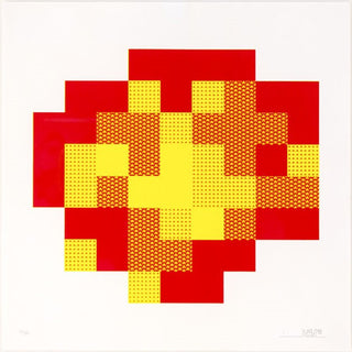 Invader, Explosion, 2015 contemporary Print by the French Artist.