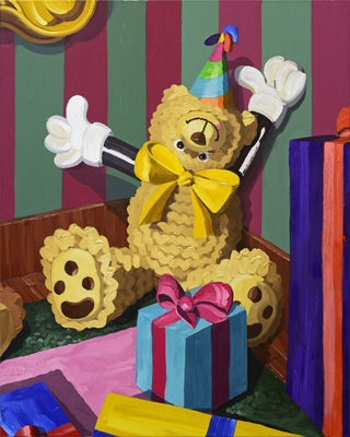 Brent Estabrook, Birthday Party! - II, 2024 contemporary Works on Paper by the American Artist.