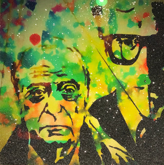 Lincoln Townley, Michael Caine, 2017 contemporary Print by the British Artist.