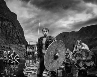 David Yarrow, The Viking, 2023 contemporary Print by the British Artist.
