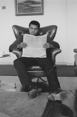 Terry O'Neill, Muhammad Ali, Dublin, 1972 contemporary Works on Paper by the British Artist.