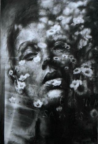 Igor Dobrowolski, Tear in Me, 2019 contemporary Painting by the Polish Artist.