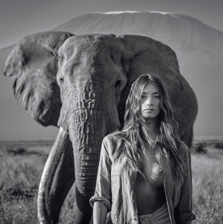 David Yarrow, Lorena, 2020 contemporary Works on Paper by the British Artist.