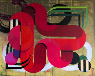 Nick Grindrod, Serpentine, 2025 contemporary Painting by the British Artist.