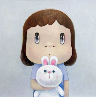 Cheng Zhe, Eyes of Hope, 2023 contemporary Painting by the Chinese Artist.