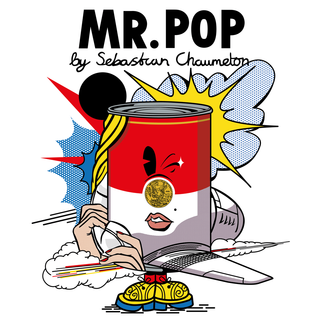 Sebastian Chaumeton, Mr Pop, 2021 contemporary Print by the British Artist.