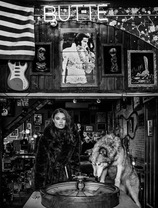 David Yarrow, The King & Us, 2020 contemporary Print by the British Artist.