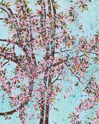 Damien Hirst, Courage (H9-2), 2021 contemporary Print by the British Artist.