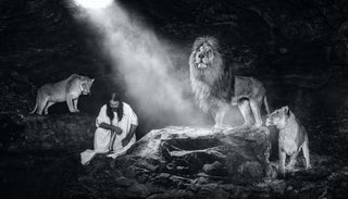 David Yarrow, The Book of Daniel, 2022 contemporary Print by the British Artist.