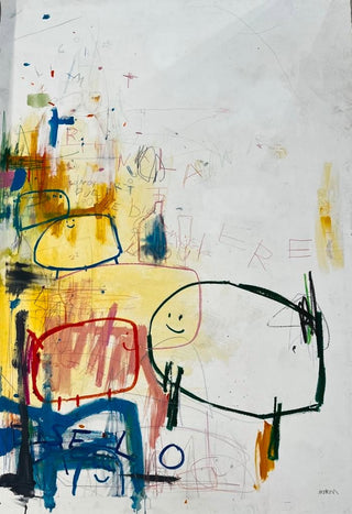 Iván Montaña, Daselo, 2024 contemporary Painting by the Spanish Artist.