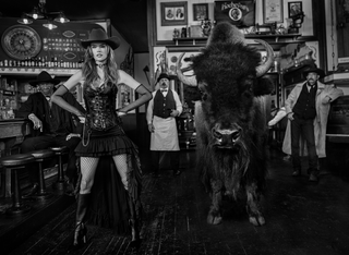 David Yarrow, Russian Roulette, 2024 contemporary Print by the British Artist.