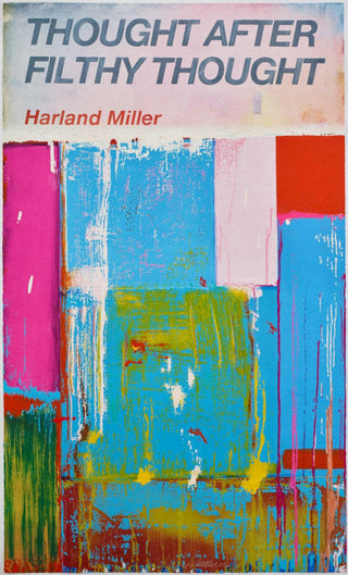 Harland Miller, Thought After Filthy Thought, 2019 contemporary Print by the British Artist.