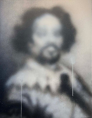 Miaz Brothers, Gentleman IV, 2022 contemporary Painting by the Italian Artist.