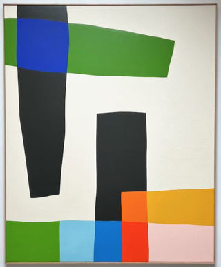 François Bonnel, They, 2016 contemporary Painting by the French Artist.