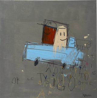 Iván Montaña, Untitled, 2017 contemporary Painting by the Spanish Artist.