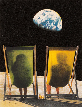 Joe Webb, Wish You Were Here (Diamond Dust Edition), 2021 contemporary Print by the British Artist.