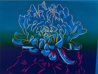 Andy Warhol, Kiku Flowers (FS II.307), 1983 contemporary Print by the American Artist.
