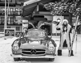 David Yarrow, The Lodge at Vail, 2024 contemporary Print by the British Artist.